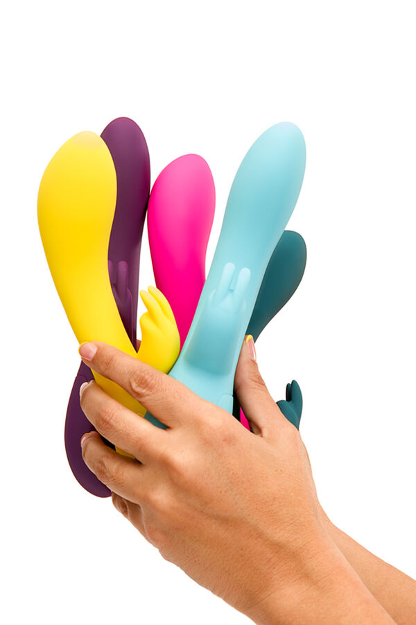 Platanomel&oacute;n Lucas Lila Heat Effect Rabbit Vibrator pink