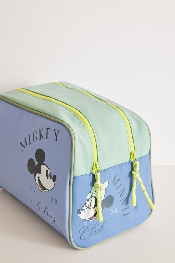 Womensecret Kosmetiktasche groß Mickey & Minnie Mouse Blau