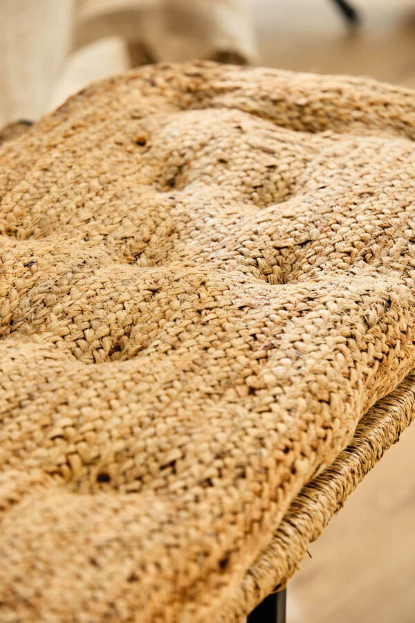 Calma House Coj&iacute;n de banco de yute Ural nude