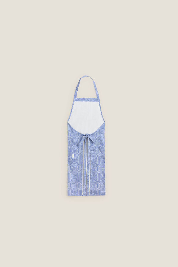 Womensecret Geometric print apron bleu