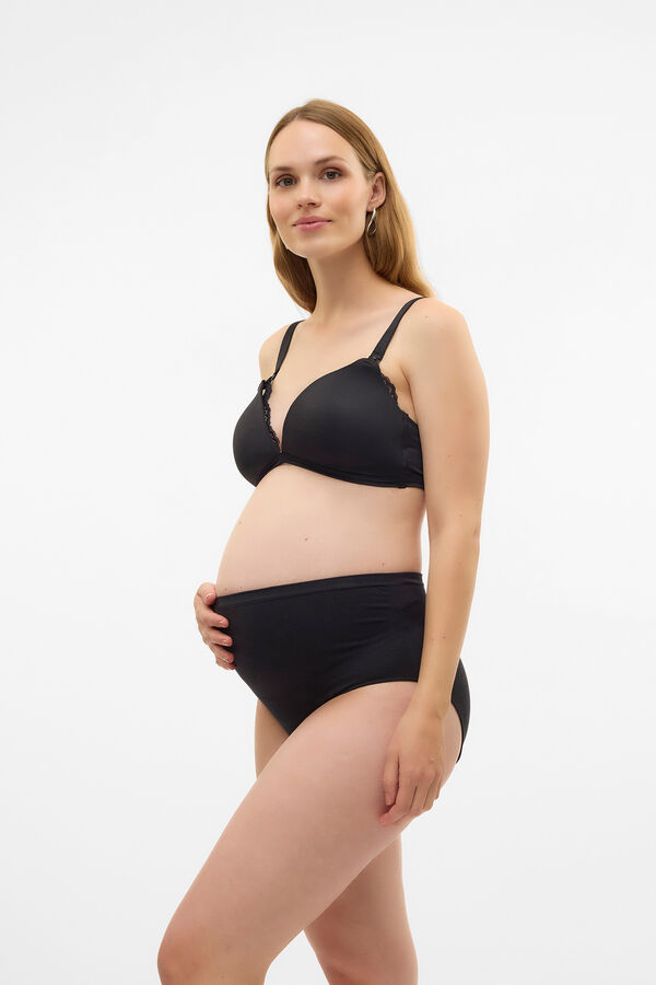 Mamalicious Maternity and nursing bra Crna