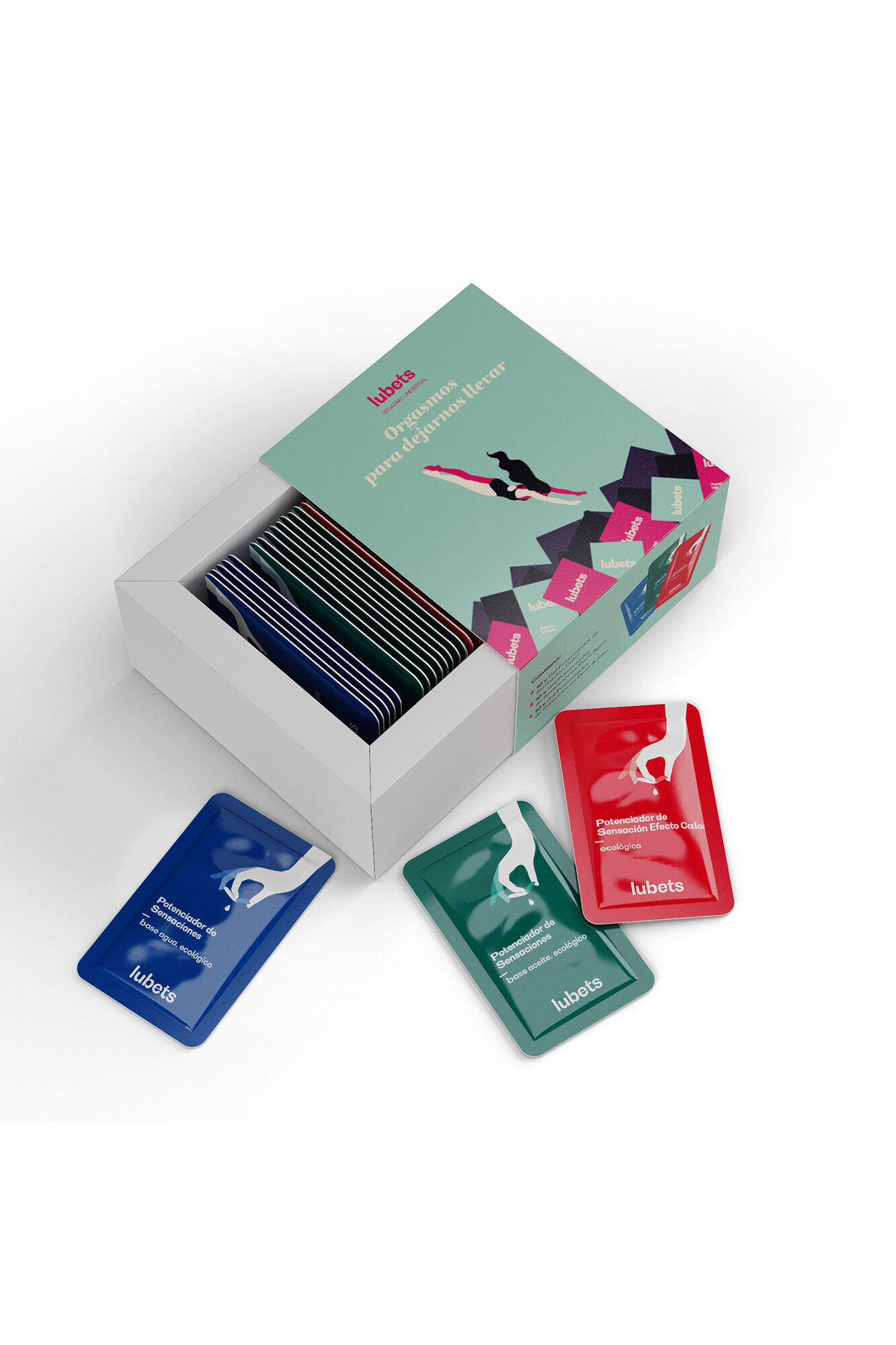 Lubets Orgasmos para dejarnos llevar - Lubricante base agua