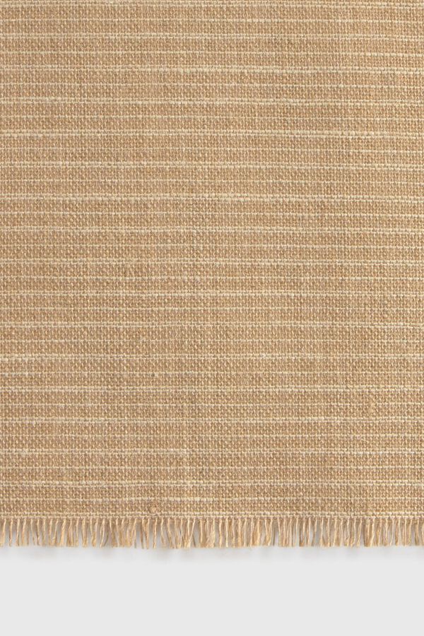 Textura Individual de mesa natural azul