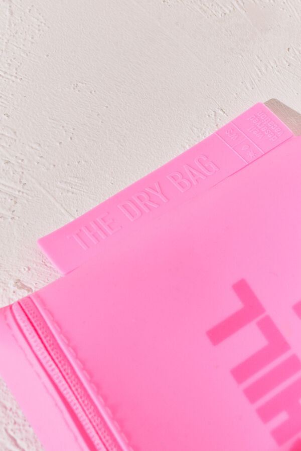 Women'secret Pink waterproof bikini bag pink