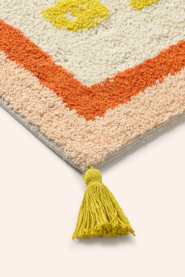 Calma House Club bath mat red