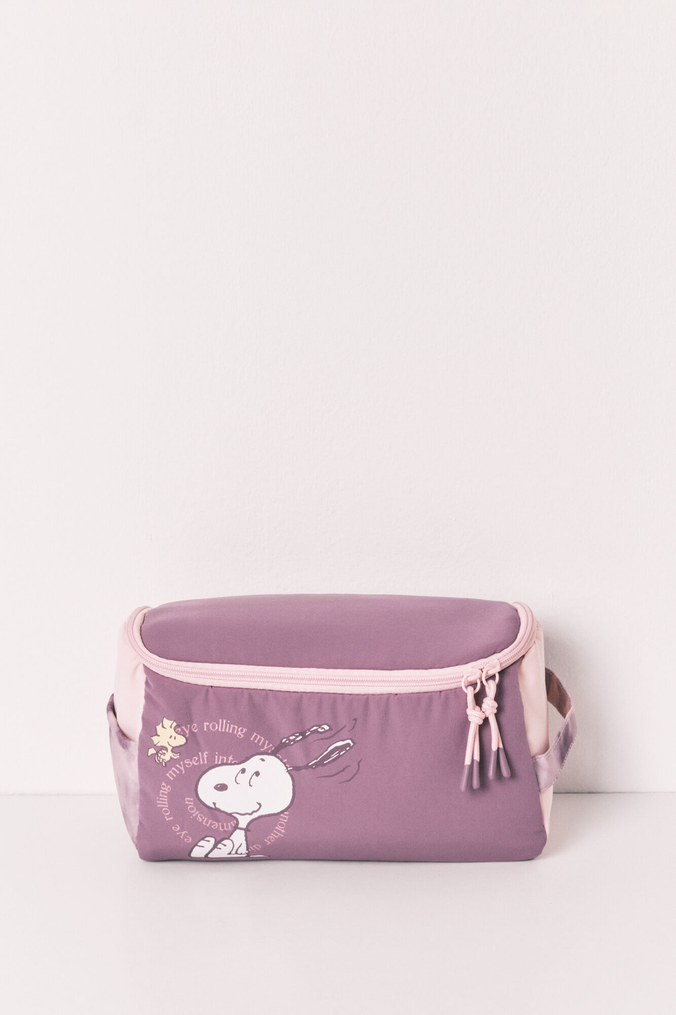 Women'secret Purple large vanity case Snoopy
