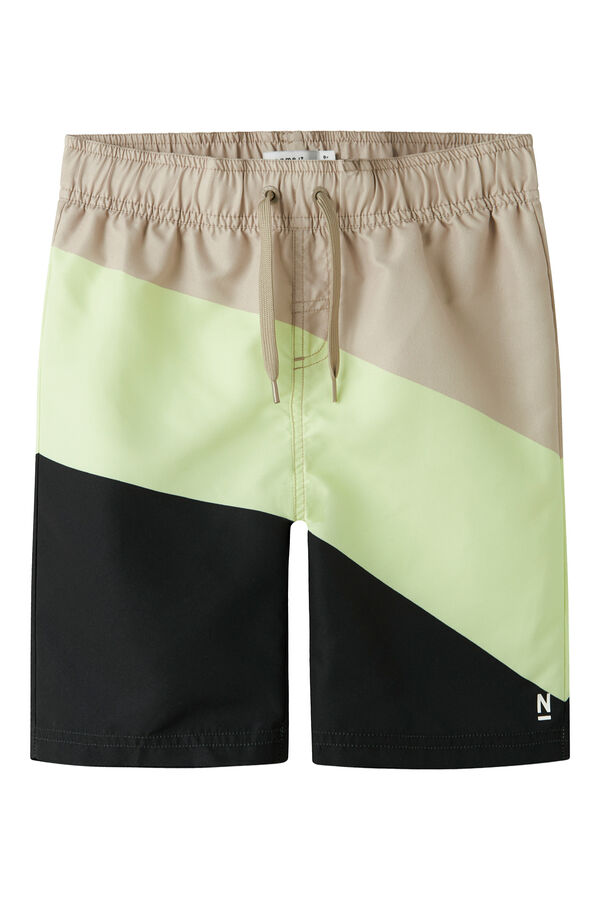 Name it Boy's drawstring swimwear brown