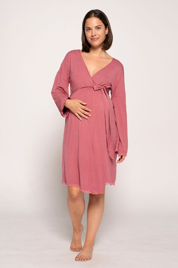 Womensecret Maternity robe with matching lace imprimé