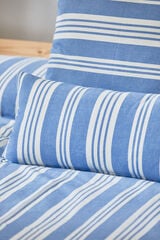 Womensecret Malgrat blue striped cushion cover Plava