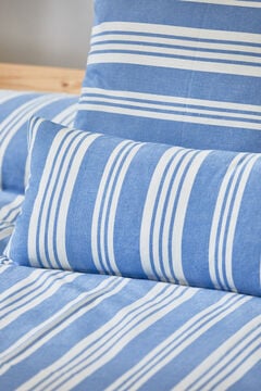 Womensecret Malgrat blue striped cushion cover blue