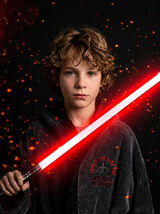 Admas Star Wars Child's Bathrobe grey