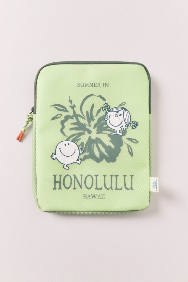 Women'secret Mr. Men &trade; & Little Miss&trade; tablet case green