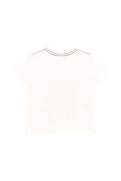 Womensecret Camiseta punto de bebé niño - orgánico blanco