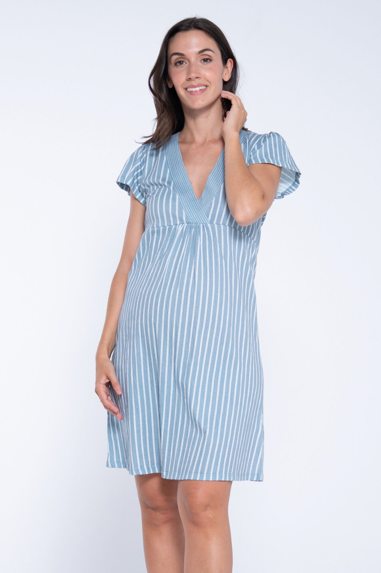 Ohma! Camis&oacute;n de lactancia con rayas