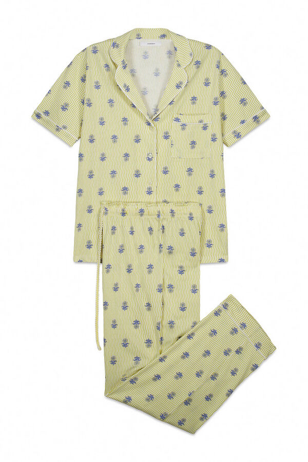 Women'secret Printed cotton classic pyjamas printed