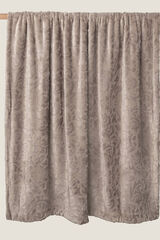 Womensecret Paisley fleece blanket, 120 x 180 cm. természetes