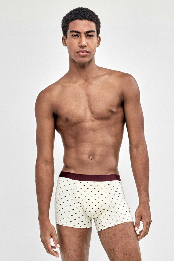 Gisela Lot de 3 boxers pour homme imprim&eacute;