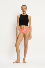 Modibodi SmileyWorld&reg; High Flow Bamboo Menstrual Panty Super Coral Print