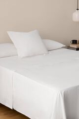 Textura Len&ccedil;ol com detalhes de lingerie branco