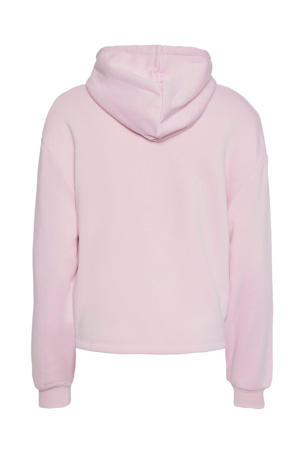 Pull And Bear Sudaderas Granates Mujer Pull And Bear Sudadera Con