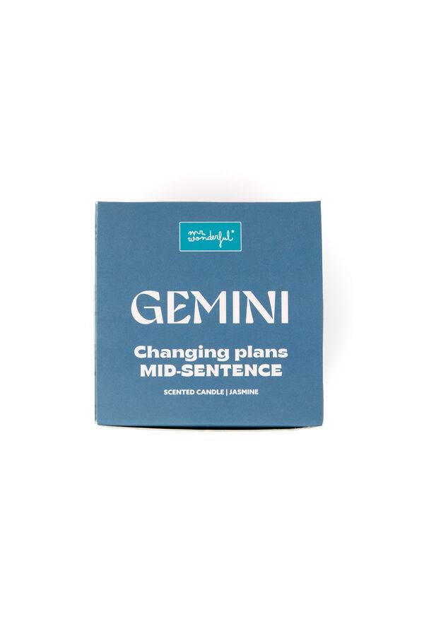Mr. Wonderful Scented Candle - Gemini printed
