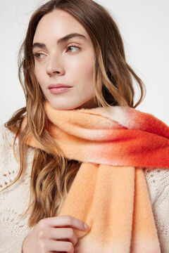 Womensecret Long fringed scarf Rot