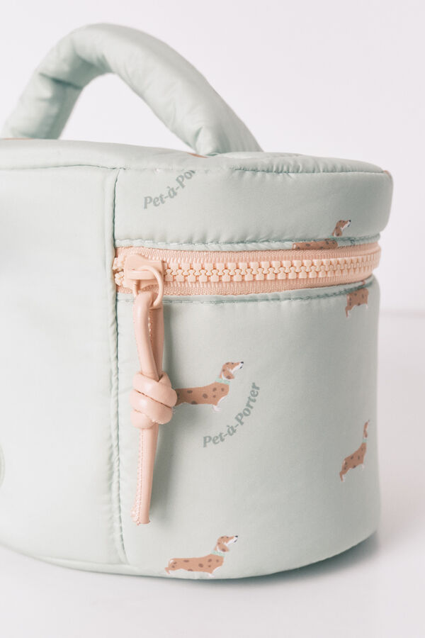 Women'secret Zeleni srednji neseser sa printom kuca Zelena