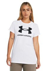 Under Armour White short-sleeved top Bela