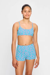 Modibodi Menstrual swimwear short blue