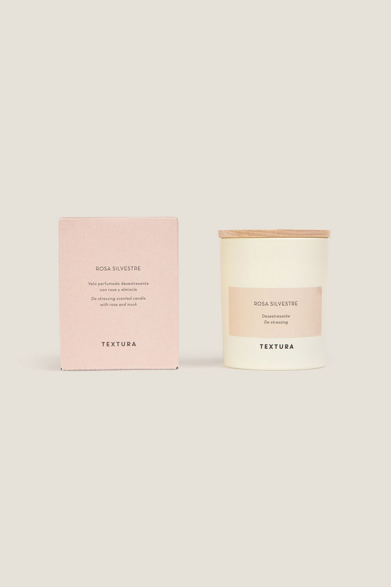 Textura Vela com aroma floral