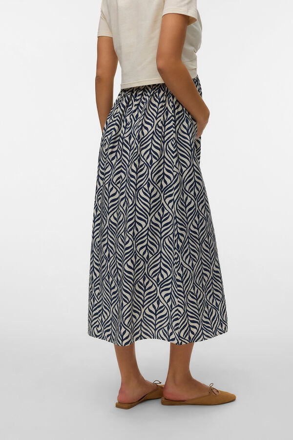 Mamalicious Midi skirt Maternity grey