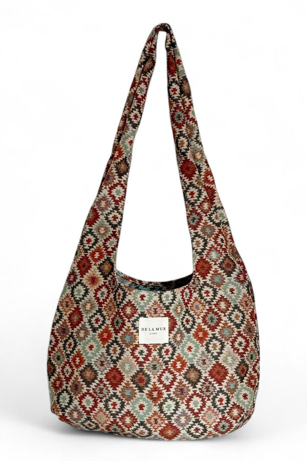 De La Mur Bea Oval Bag Print