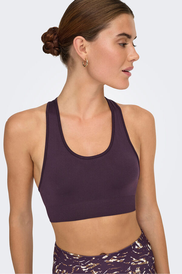Only Play Sujetador deportivo seamless. morado/lila
