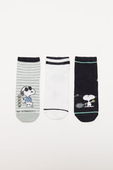 Womensecret Pack 3 calcetines Snoopy estampado