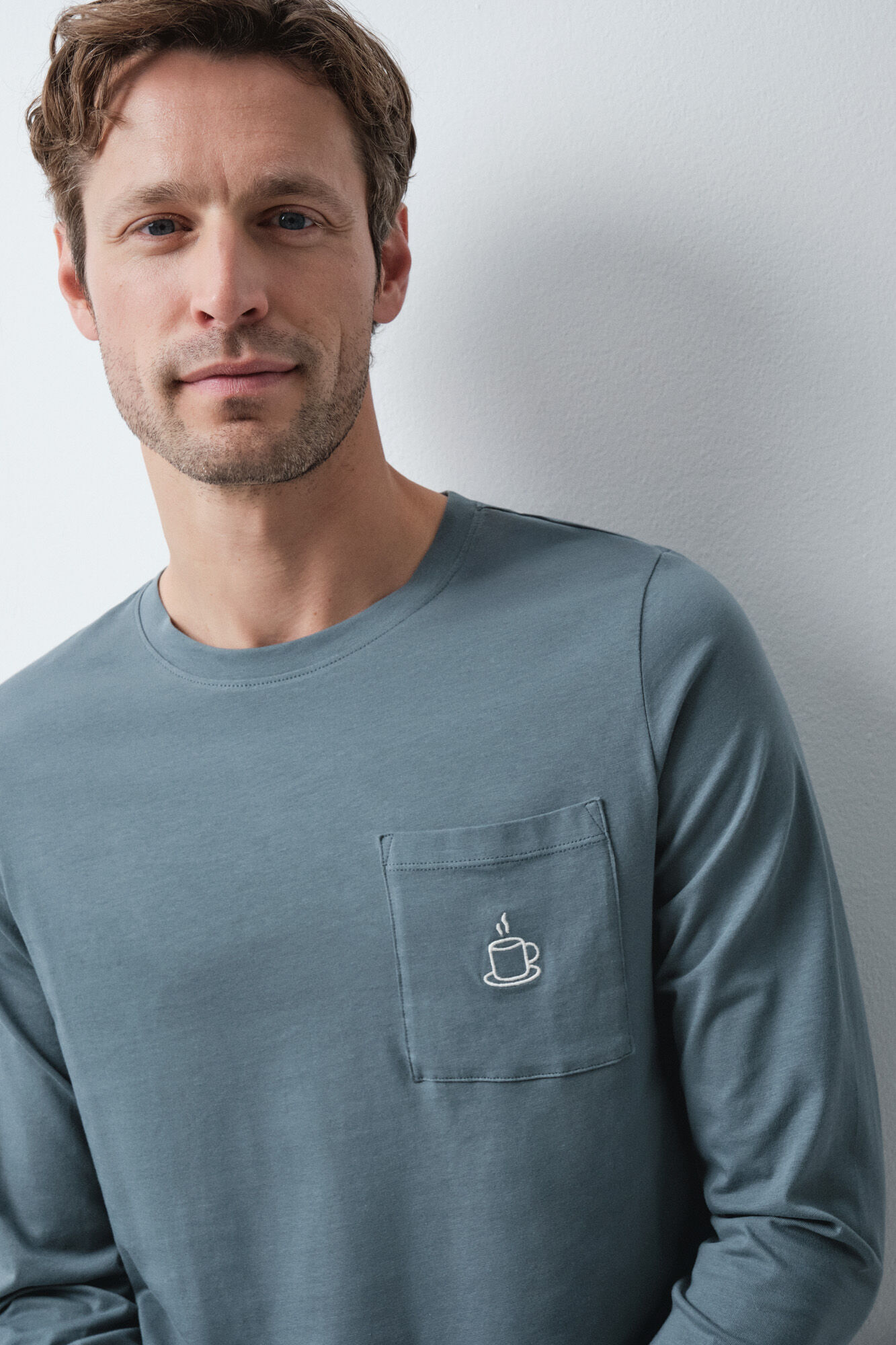 Women'secret Pyjama long en coton &agrave; carreaux vert