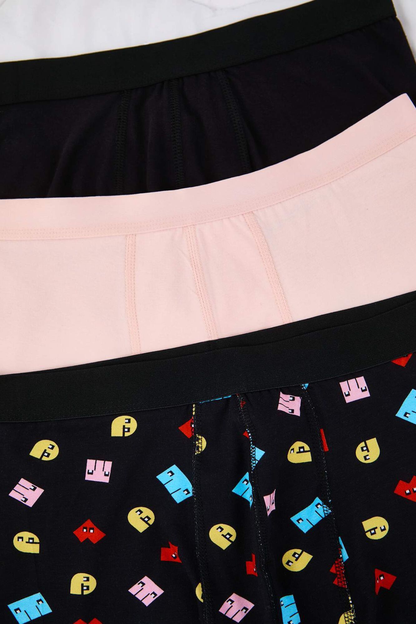 Trendyol Pack 3 boxers lisos de algod&atilde;o