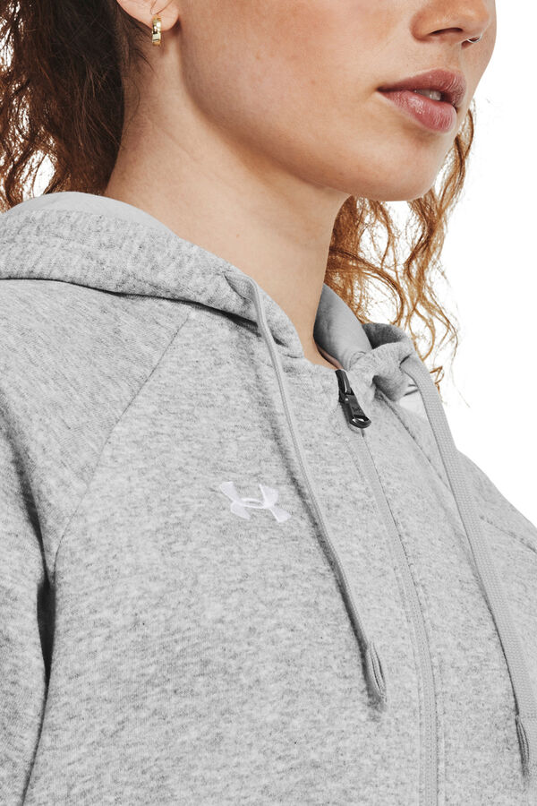 Under Armour Sweatshirt polar UA Rival capuz cinzento