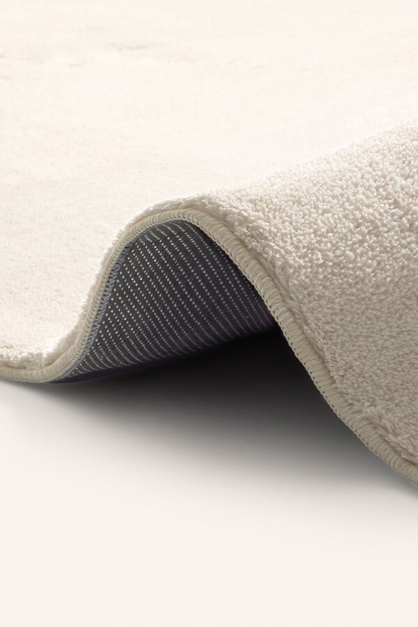 Calma House Alfombra lavable de pelo suave en tono piedra Apolo beige