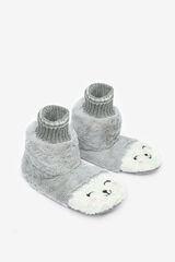 Penti Meias mulher cinzento