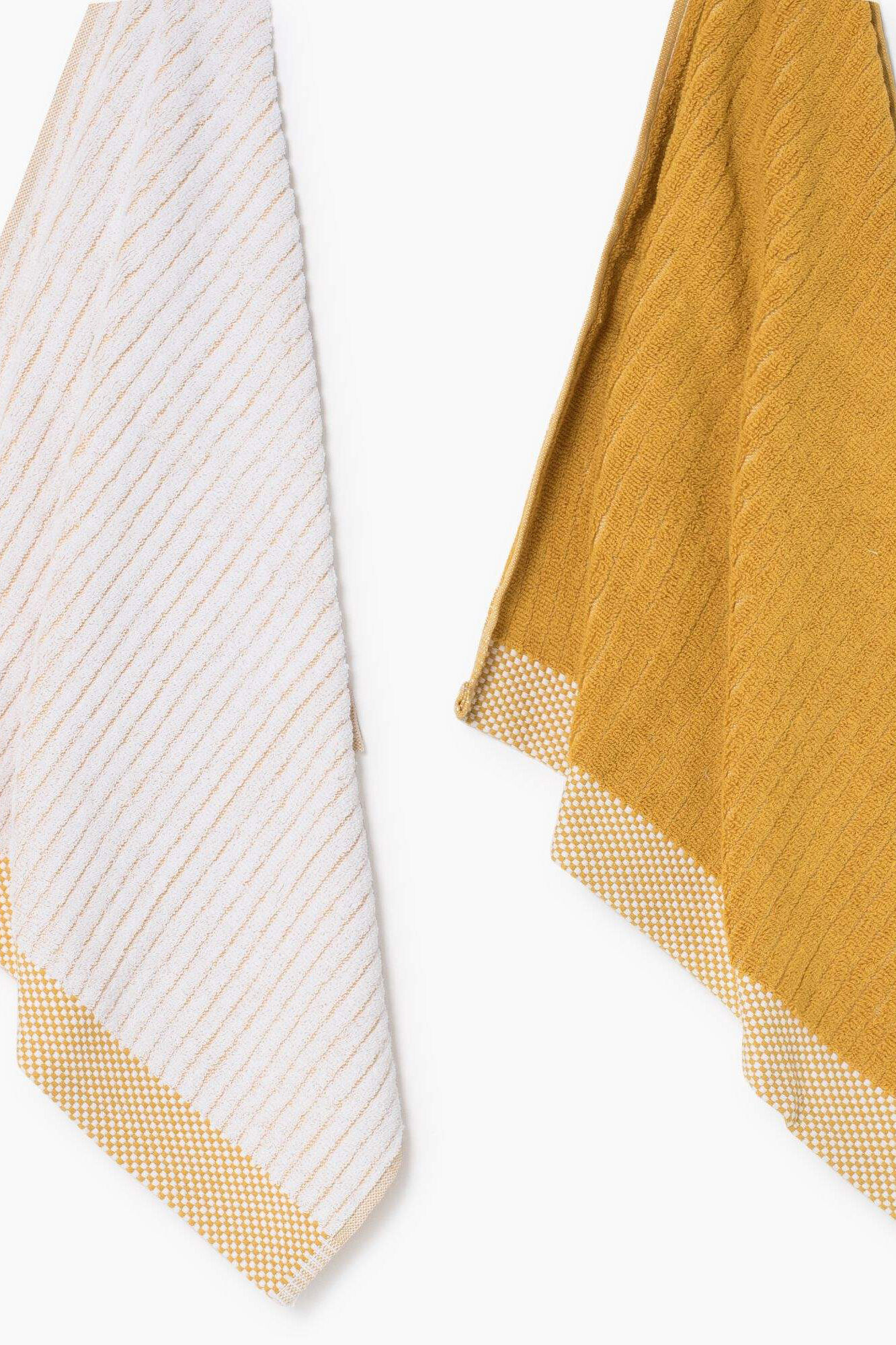 Textura Set 2 pa&ntilde;os de cocina rizo 100% algod&oacute;n 