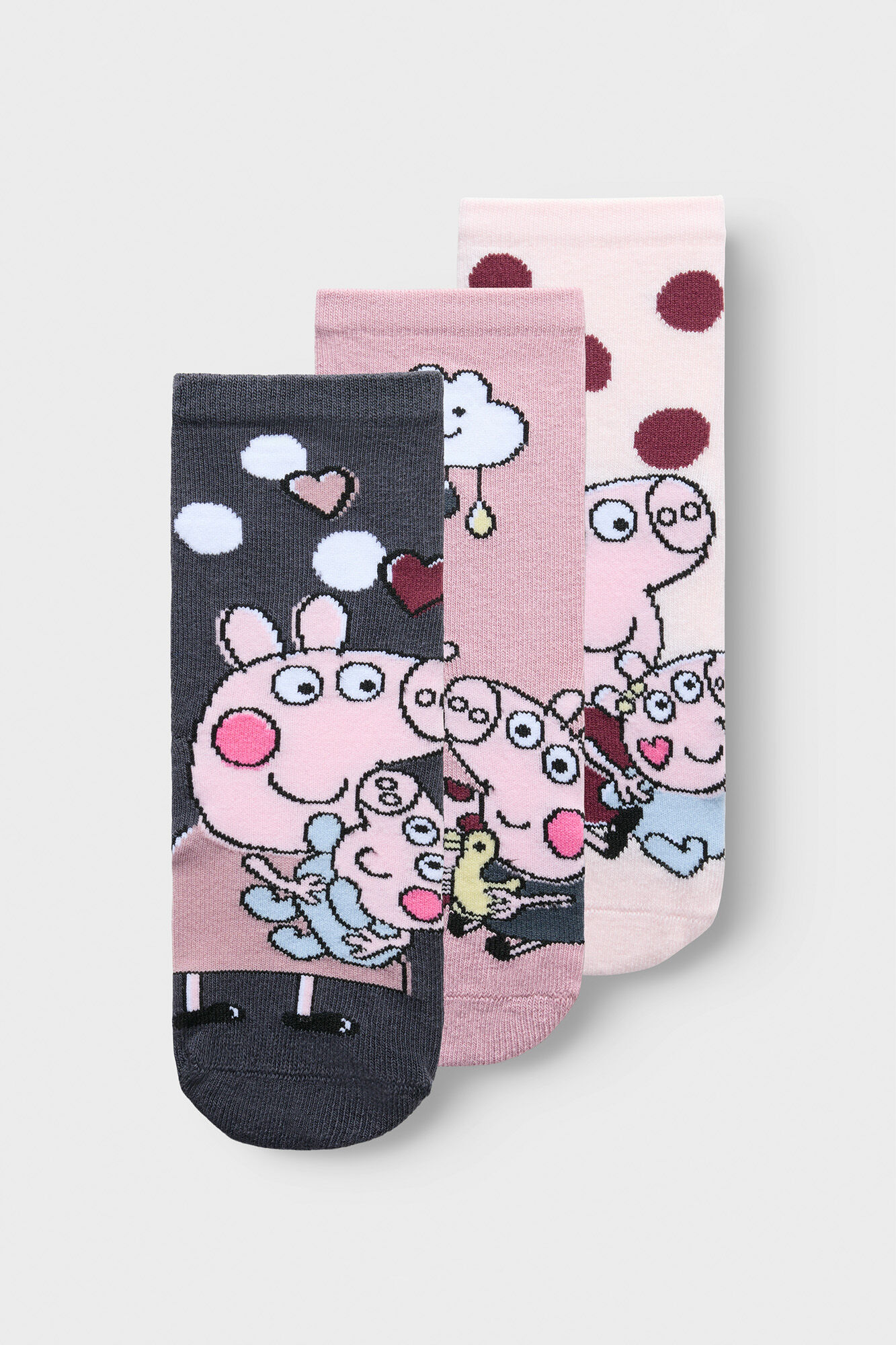 Name It 3er-Pack Socken Peppa Pig