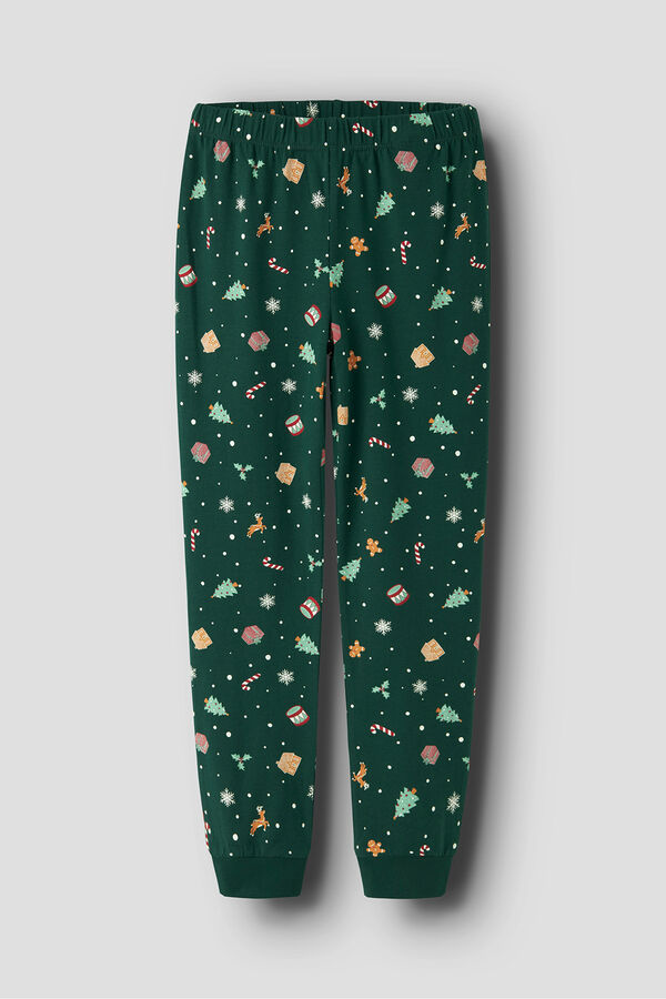 Name it Pijama navide&ntilde;o verde