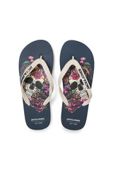 Jack & Jones Rubber sole toe sandals black