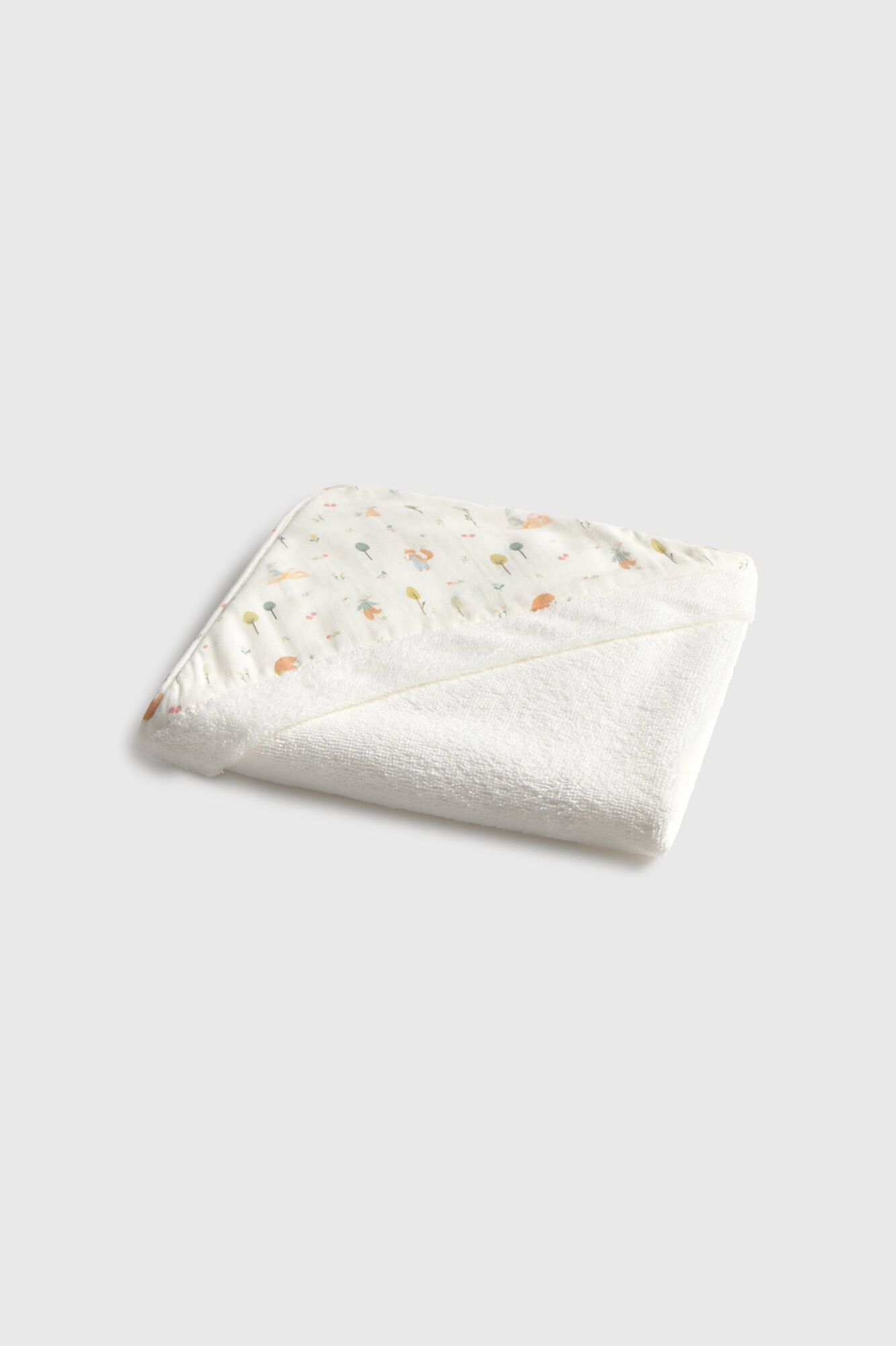 Textura Handtuch mit Kapuze und Wald-Print