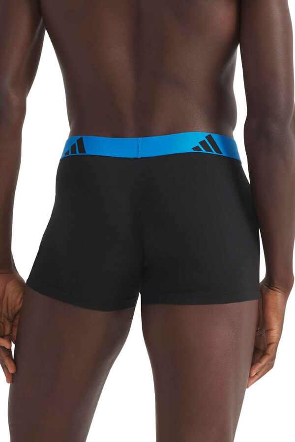 Adidas Pack of 3 logo boxers grey