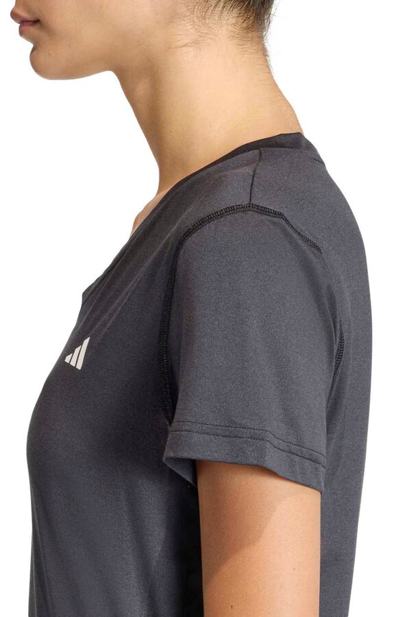 Adidas Camiseta deportiva pico Essentials negro