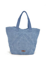 Abbacino Bolsa de praia grande azul Oceans Diary azul
