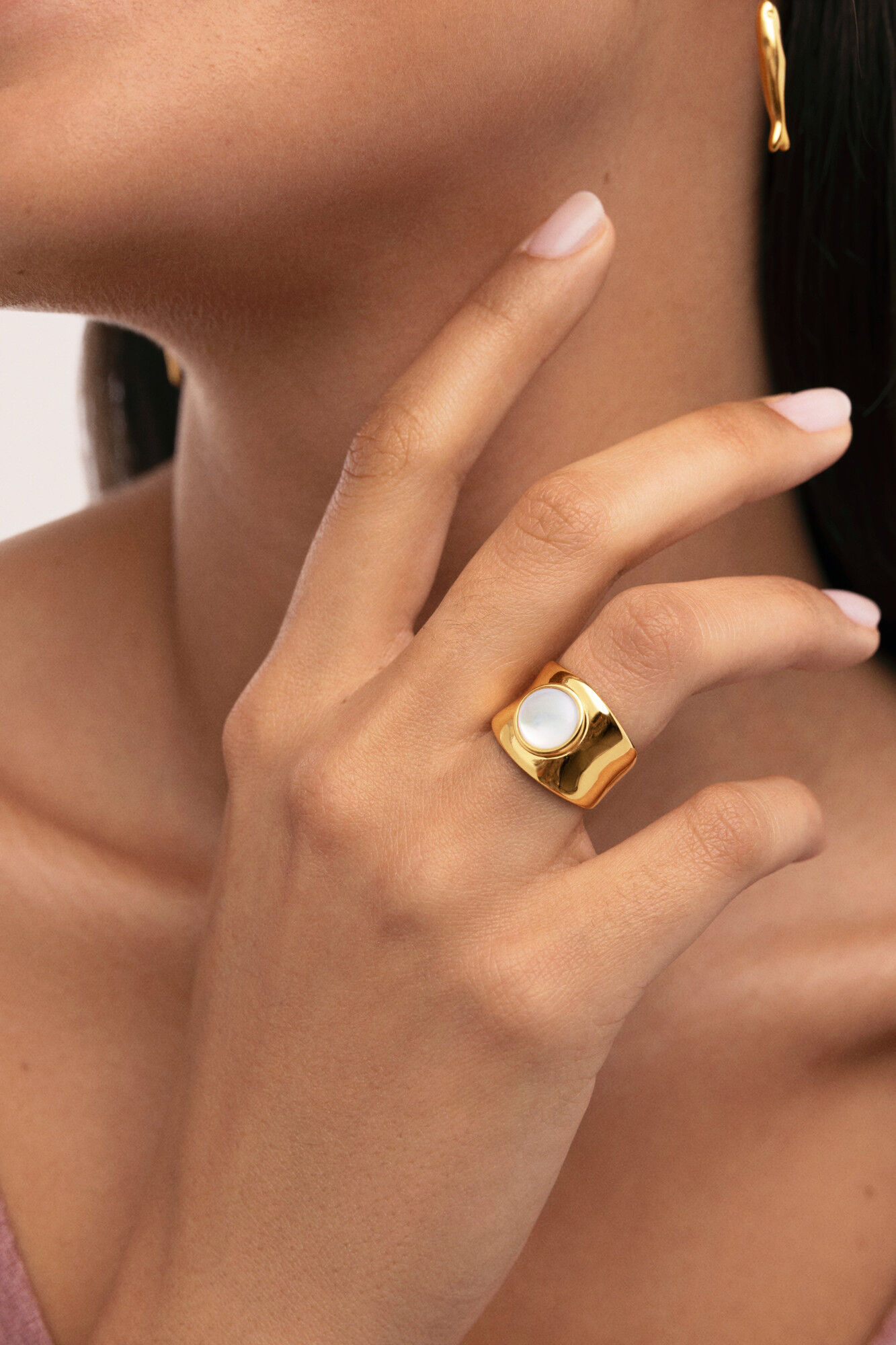 Singularu Ring My N&aacute;car Stahl Goldbad