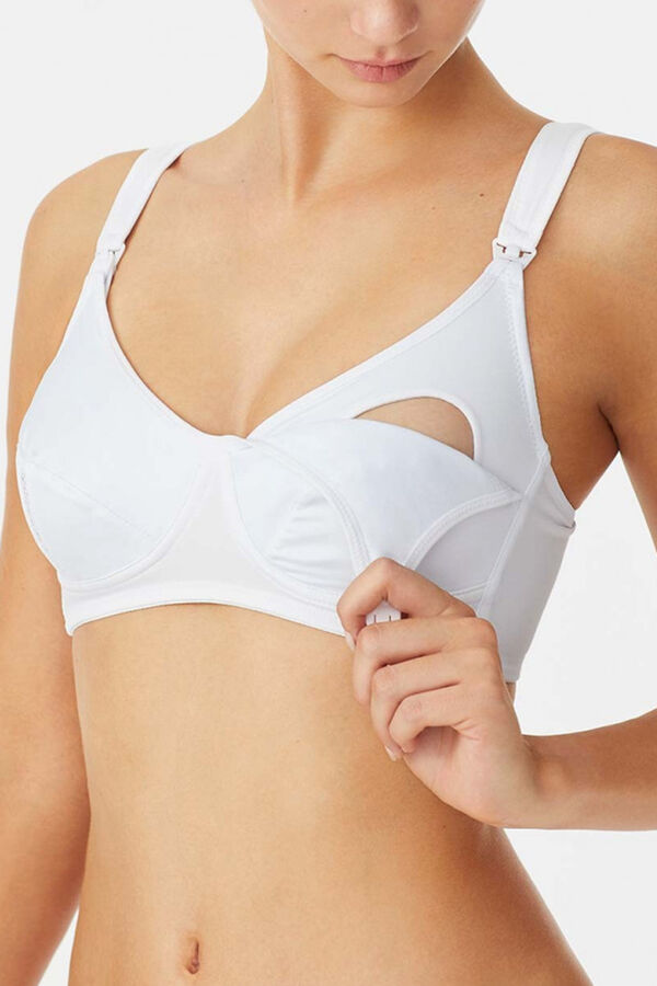 Promise Non-wired maternity bra white
