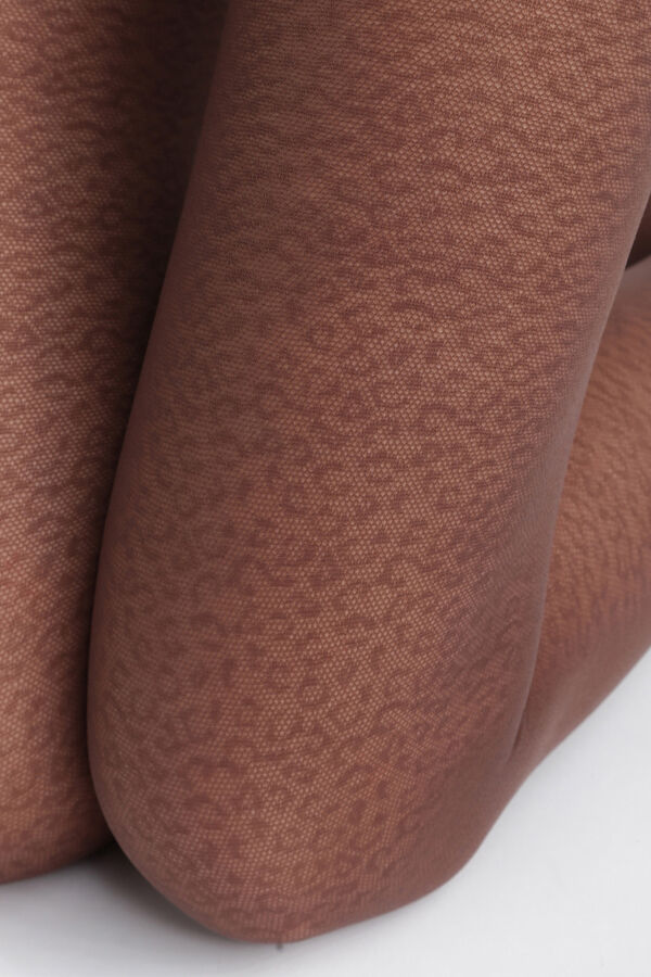 DIM Fantasy Style Le Leo Stockings - Brown nude